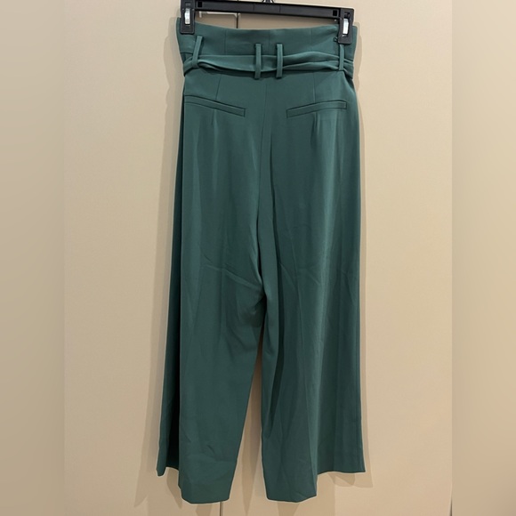 Aritzia babaton tie front green pants 2 - Picture 2 of 3